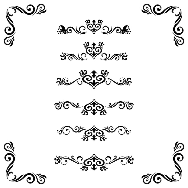 Marco de adorno clásico Vintage Border