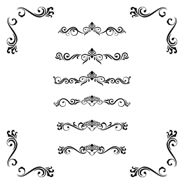Marco de adorno clásico Vintage Border