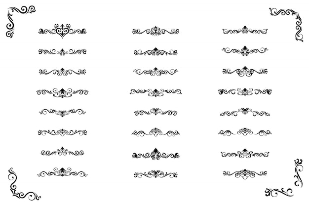 Marco de adorno clásico Vintage Border