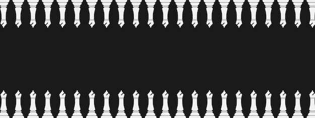 Marco de ajedrez Borde del tablero vectorial Fondo gráfico