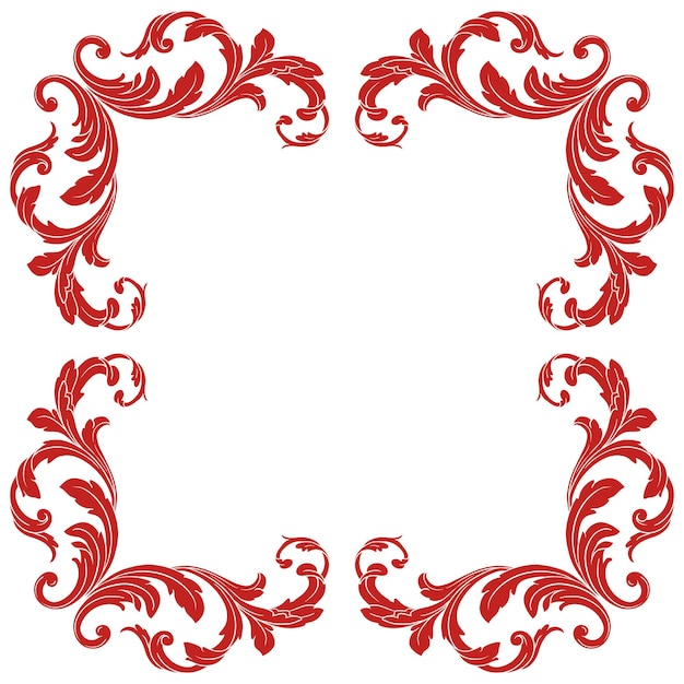 Marco de amor Ornamento del día de San Valentín Línea de mujeres Ornamento del día de la madre Frontera