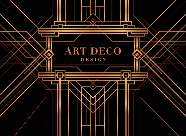 Marco Art Decó, El Gran Estilo Gatsby Deco.