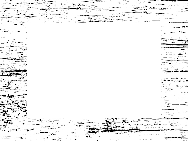 Marco y borde grunge blanco y negro grunge textura de superposición de angustia polvo y pared sucia áspera