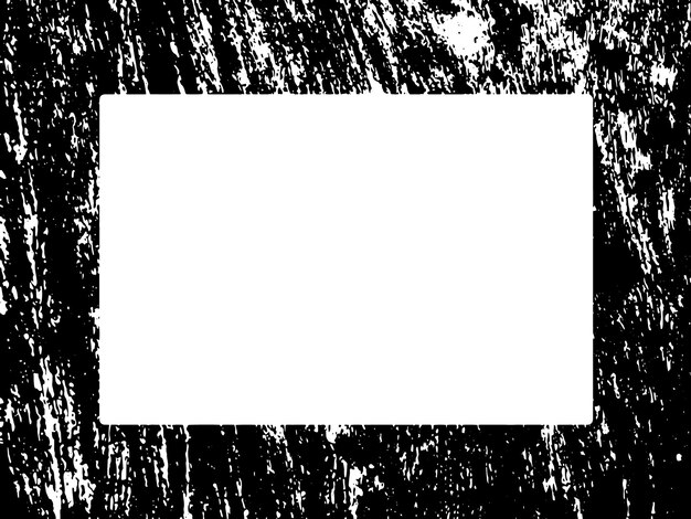 Marco y borde grunge blanco y negro grunge textura de superposición de angustia polvo y pared sucia áspera