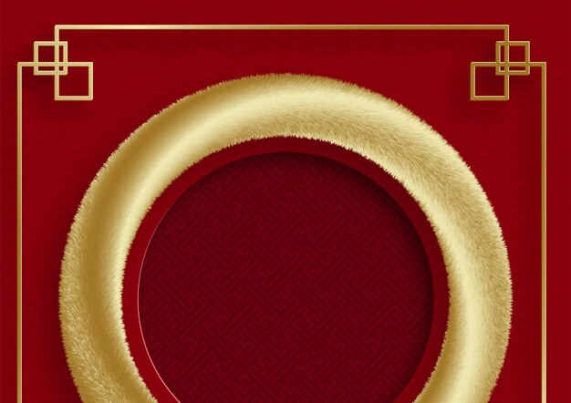 Marco chino con elementos asiáticos orientales sobre fondo de color, para tarjeta de invitación de boda, feliz año nuevo, feliz cumpleaños, día de San Valentín, tarjetas de felicitación, póster o banner web