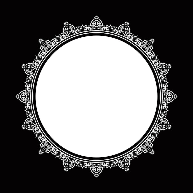 MARCO CIRCULAR DE MANDALA