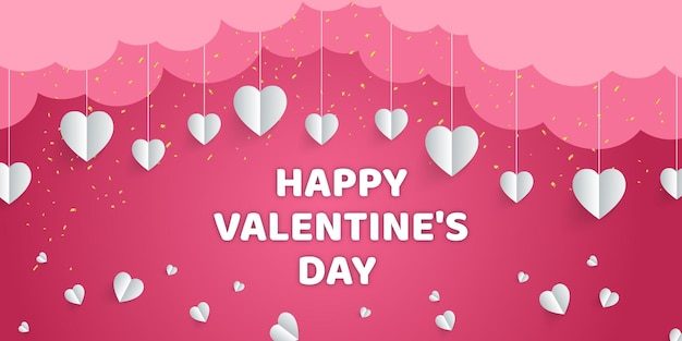 Marco conceptual para el Día de San Valentín Ilustración vectorial