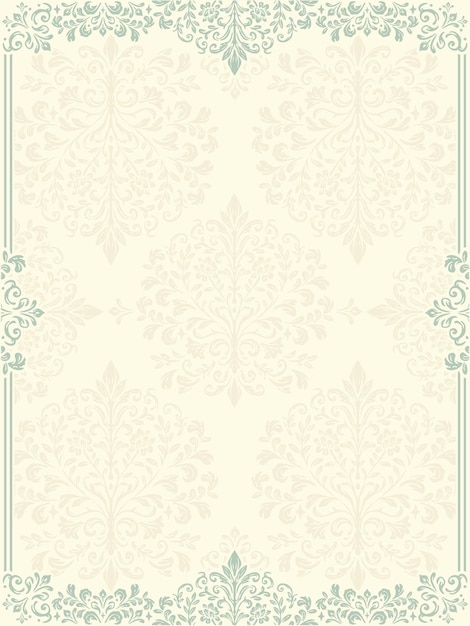 Vector marco decorativo con clase elemento elegante para plantilla de diseño lugar para texto borde floral