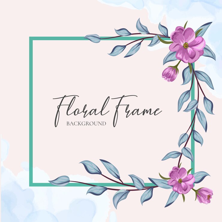 Marco floral