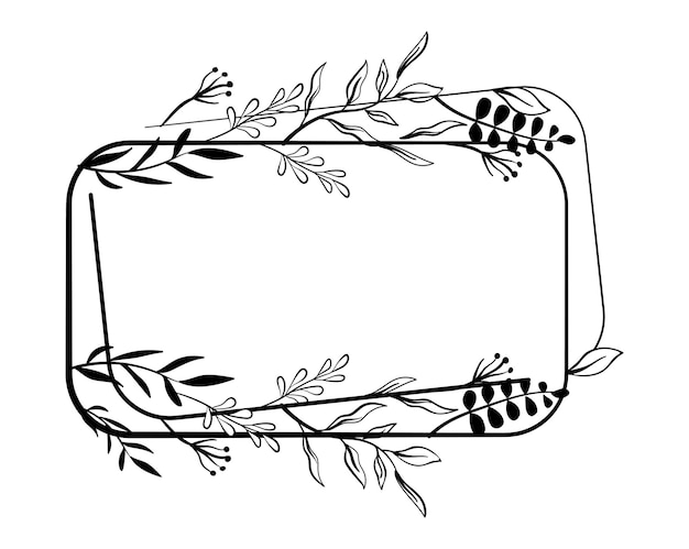 Marco floral