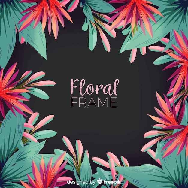 Marco floral