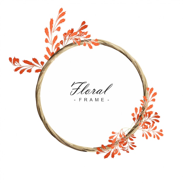 Marco floral
