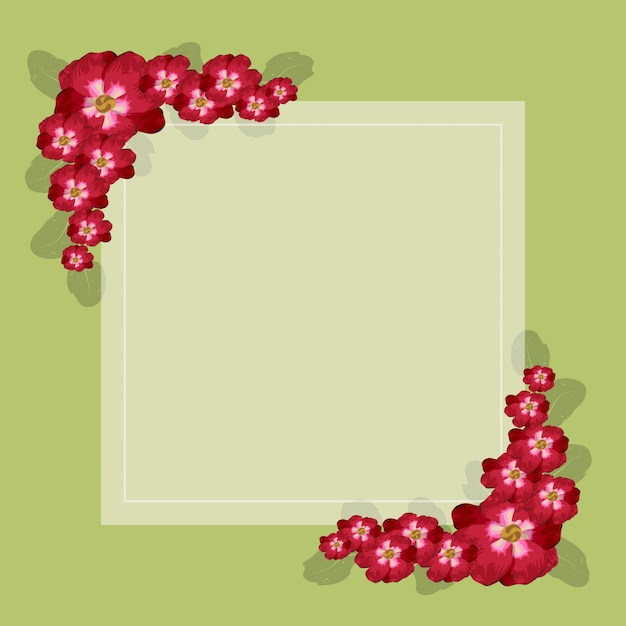 Marco floral