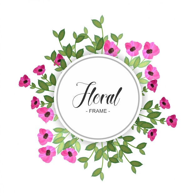 Marco floral