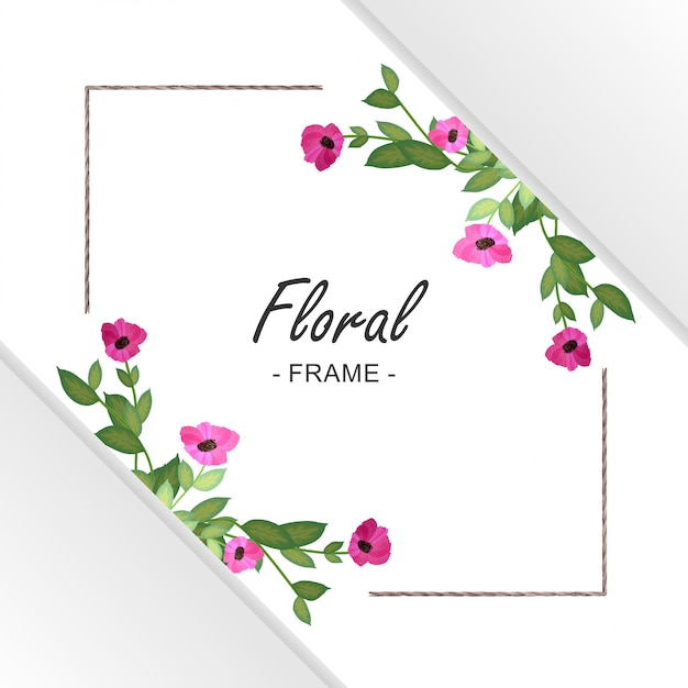 Marco floral