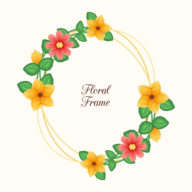 Marco floral