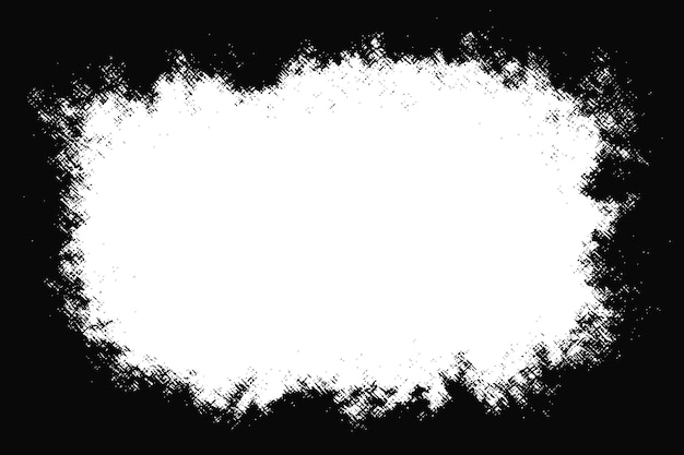 Marco grunge, fondo gris vector áspero