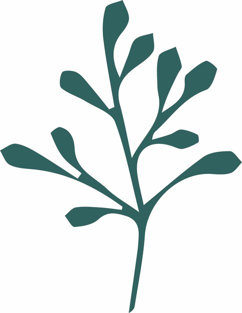 marco de ilustración de diseño floral vectorial