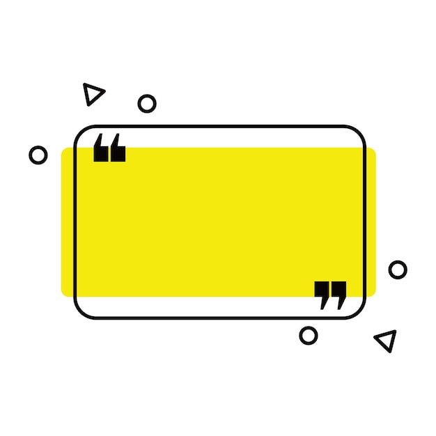 marco de motivación de diseño de cuadro de cotización para pancarta de póster y presentación
