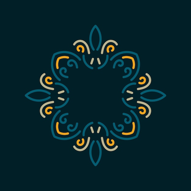 marco o ornamento de época