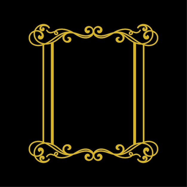 Marco ornamental elegante