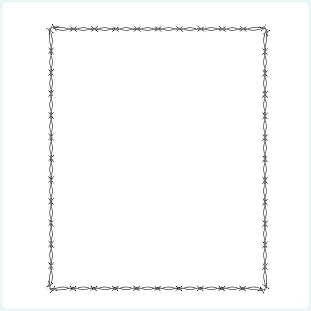 Marco ornamental vintage Marcos decorativos de borde Divisor de estilo retro Marco vintage elegante