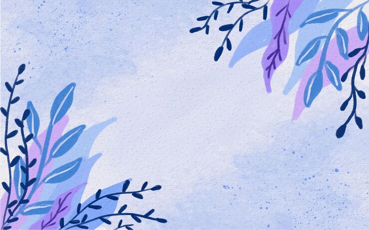 Marco pintado a mano de acuarela floral para ilustración de fondo de invitación de boda