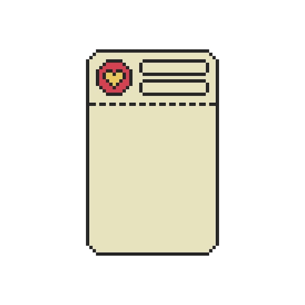el marco de las ventanas ui pixel art