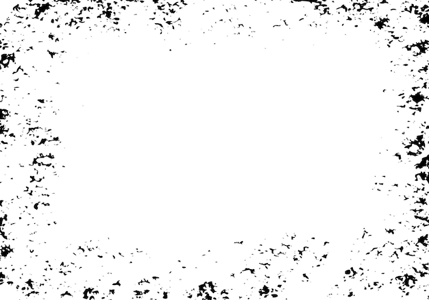 Marcos grunge vectoriales bordes de fotos de estilo grunge splatter grunge negro lugar del marco para el texto