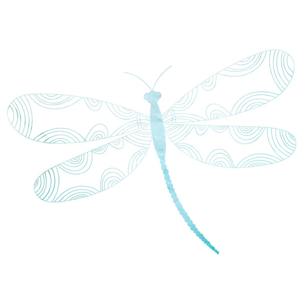 Vector mariposa, diseño plano sobre fondo blanco, aislado