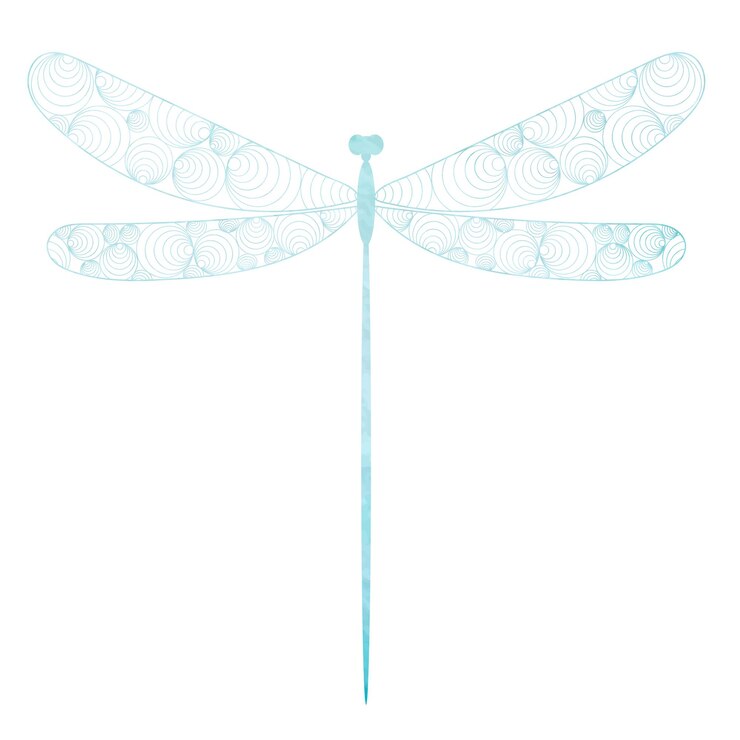 Vector mariposa, diseño plano sobre fondo blanco.