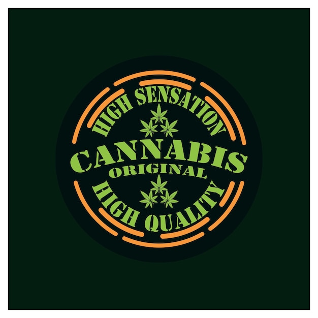 Mariuhana hoja símbolo marihuana o cáñamo icono cannabis signo médico