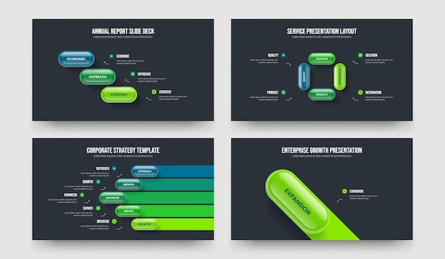 Market Briefing Three Four Five One Element Infographic Frame Design Vector Illustration Bundle