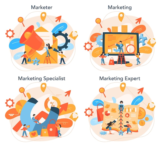 Marketer establece concepto de publicidad y marketing