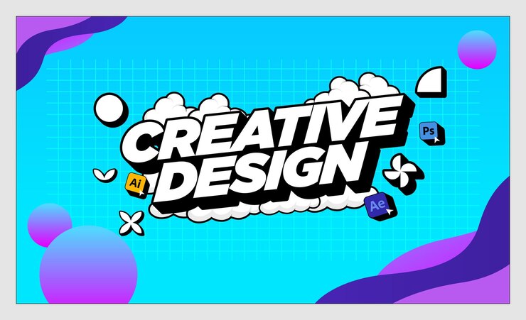Vector marketing de la campaña de carteles de diseño creativo