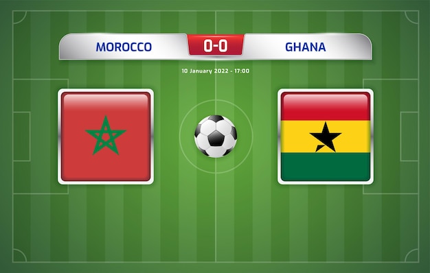 Marruecos vs ghana marcador transmisión deporte fútbol fútbol torneo de áfrica 2021 grupo c