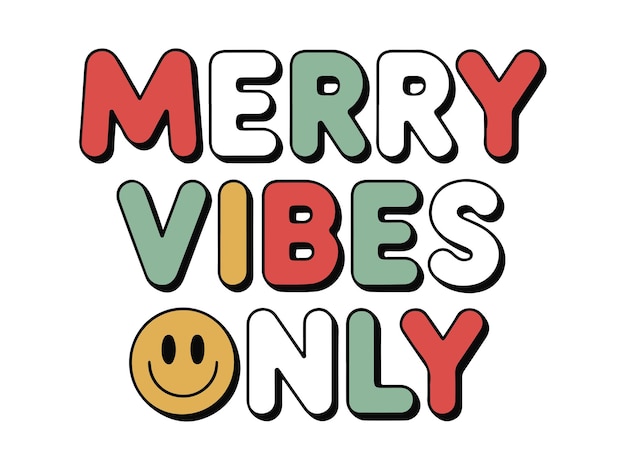 Marry Vibes Only Romantic Typography Design