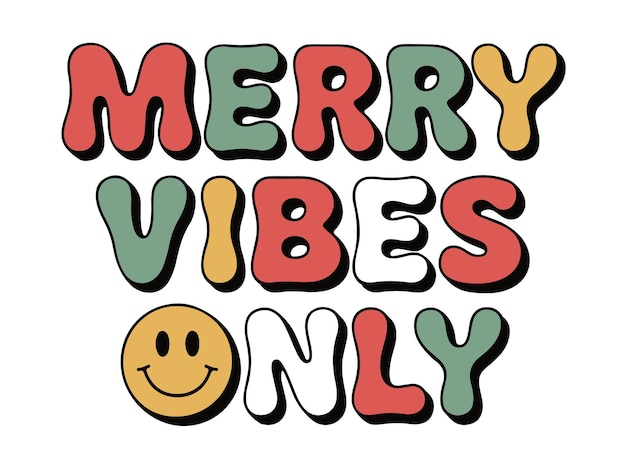 Marry Vibes Only Romantic Typography Design
