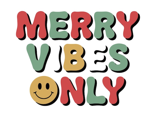 Marry Vibes Only Romantic Typography Design