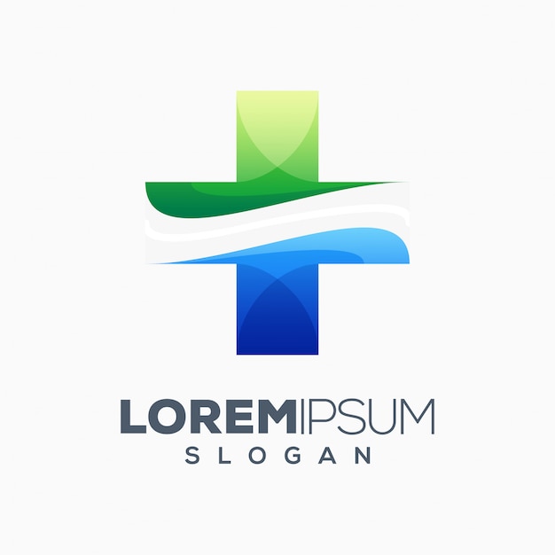 más diseño de logotipo colorido