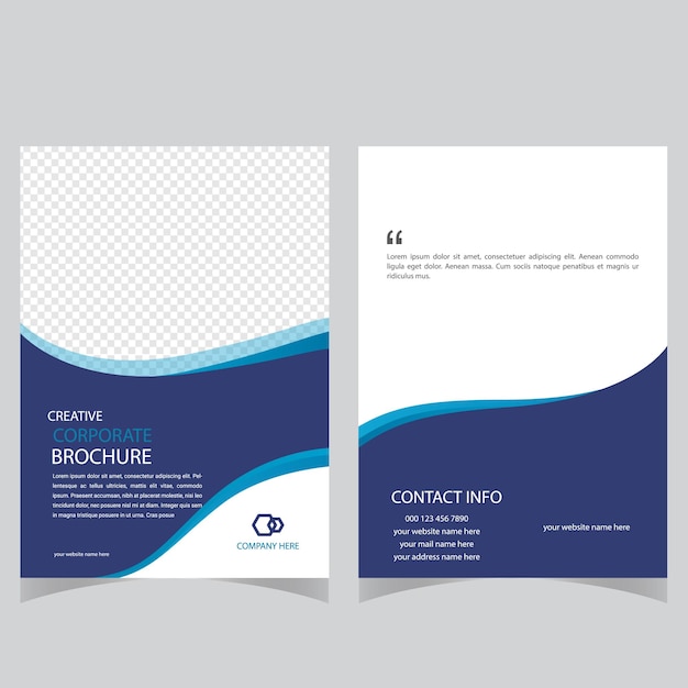 más de una plantilla de diseño informe anual de negocios corporativos folleto cartel perfil de la empresa revista