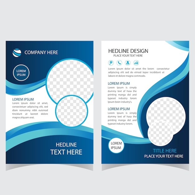 más de una plantilla de diseño informe anual de negocios corporativos folleto cartel perfil de la empresa revista