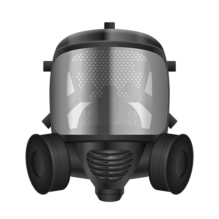 Vector máscara de gas