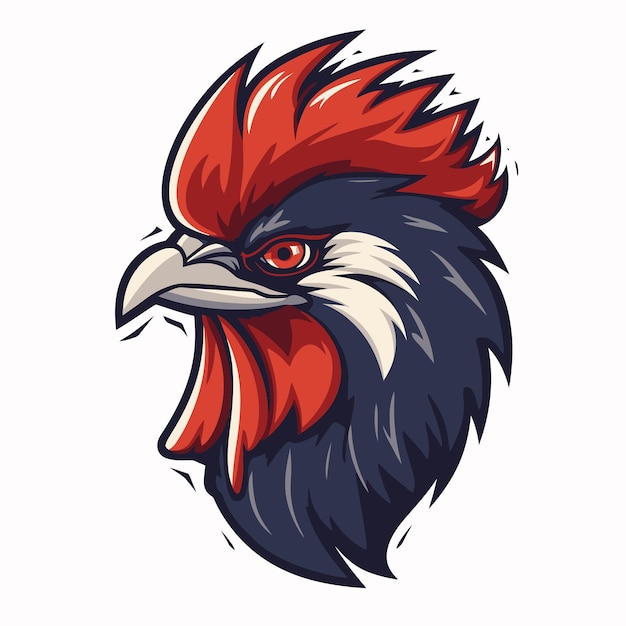 Mascota de cabeza de pollo