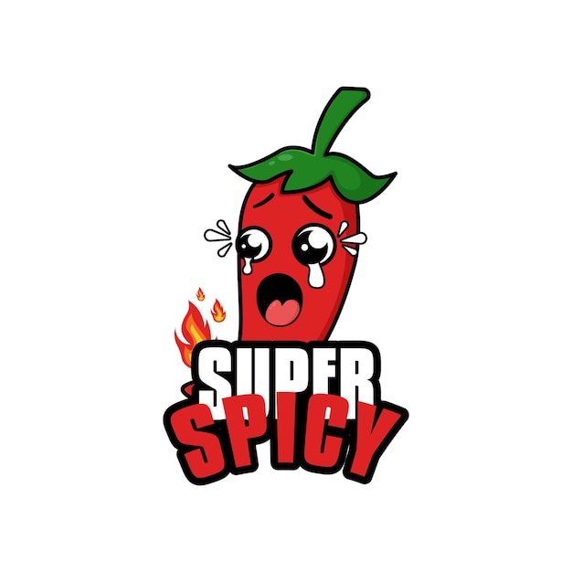 La mascota del chile súper picante