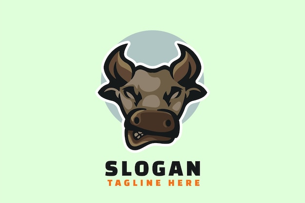 Mascota, logotipo, moderno