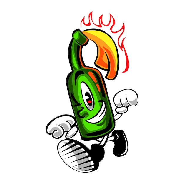 La mascota Molotov