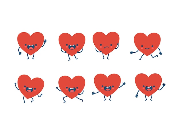 Mascota de personaje de amor