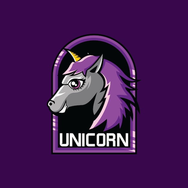 mascota unicornio equipo de juegos de deportes