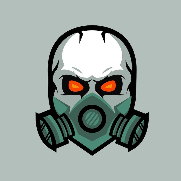 Vector mask_skull_logo.